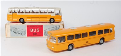 Lot 2725 - A Tekno public transport boxed and loose...