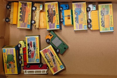 Lot 2332 - Seven various boxed Matchbox Superfast...