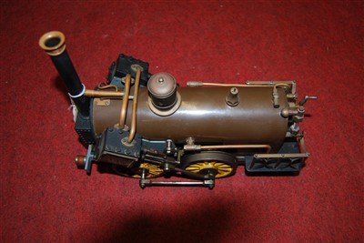 Lot 28 - A 3½" gauge live steam kit built model for an...