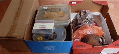 Lot 34 - A collection of various live steam spares and...