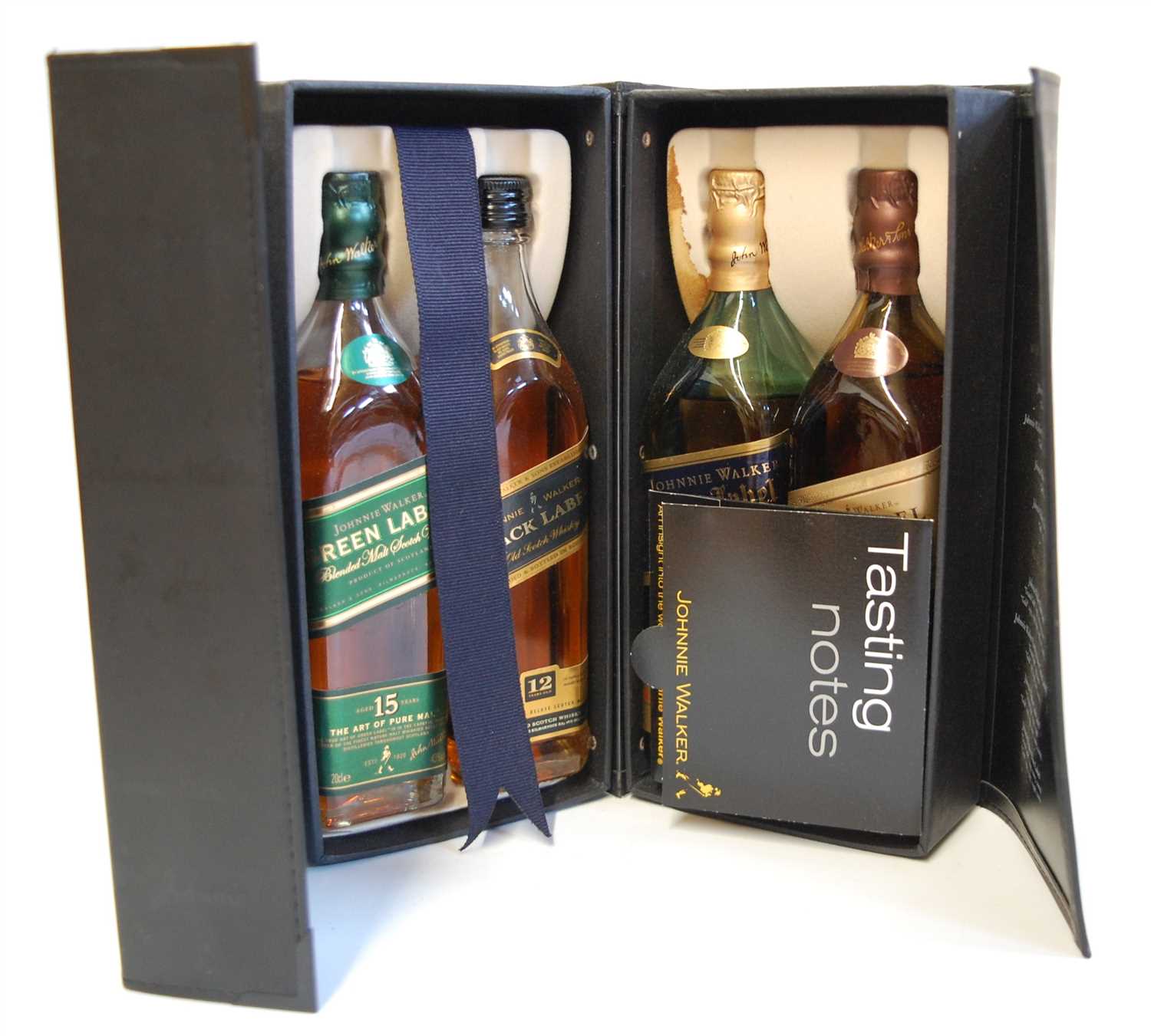 Lot 1316 - Johnnie Walker, The Collection, four spirit...