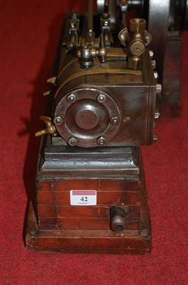 Lot 42 - A very well made circa 1880 model of a live...