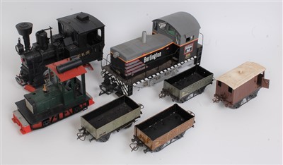 Lot 158 - A collection of various G-gauge and 0-gauge...