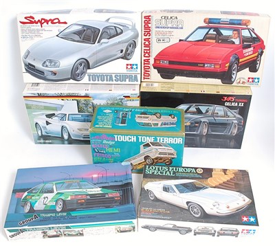 Lot 1424 - Seven various boxed Classic Racing Cars and...