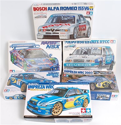 Lot 1438 - Six various boxed 1/24 scale Highspeed Racing...