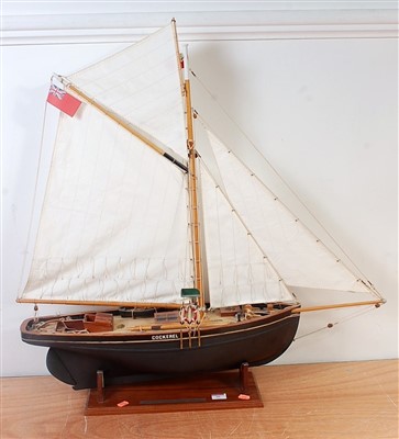 Lot 56 - The Vintage Model yacht Group wooden and metal...