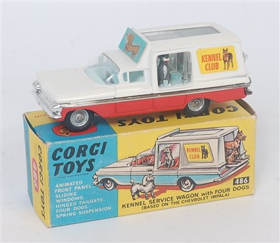 Lot 1653 - A Corgi Toys No. 486 Chevrolet and Parlour...