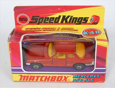 Lot 2337 - A Matchbox Speedkings No. K48 Mercedes 350 SLC...