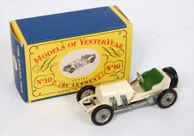 Lot 2345 - A Matchbox Y10 model of a 1908 Grand Prix...