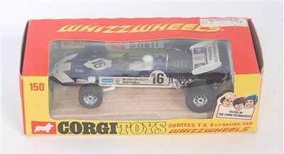 Lot 1682 - A Corgi Toys No. 150 Surtees TS9 F1 racing car,...