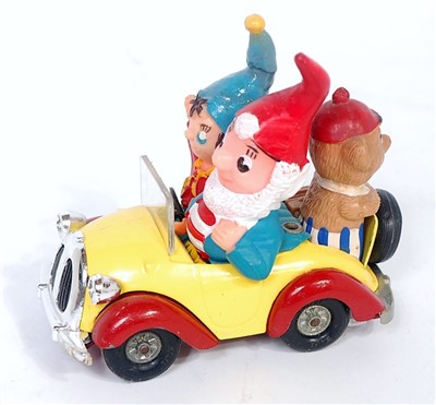 Lot 1688 - A Corgi Toys No. 801 Noddy's Car comprising of...