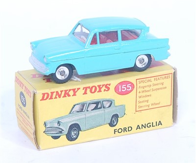 Lot 2059 - A Dinky Toys No. 155 Ford Anglia comprising...