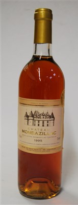Lot 1165 - Château Monbazillac, 1995, Monbazillac, three...