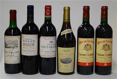 Lot 1036 - Assorted red wines, to include Château Sissan...