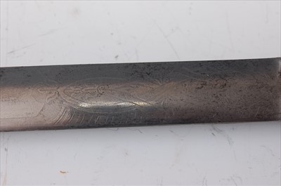 Lot 171 - A late Victorian sword stick