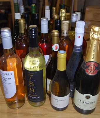 Lot 1176 - Assorted white wines, to include Tattinger...
