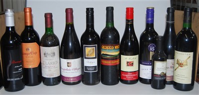 Lot 1043 - Assorted red table wines, to include Campo...