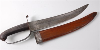 Lot 289 - A 19th century cutlass/dagger