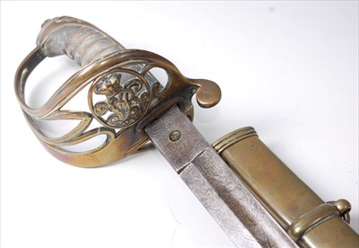 Lot 417 - A British 1845 pattern infantry officer's sword
