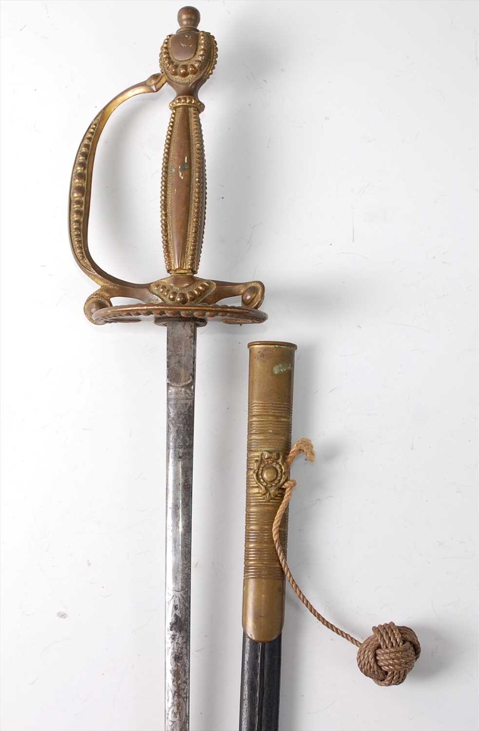Lot 369 - A George V court dress sword