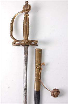 Lot 369 - A George V court dress sword