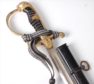 Lot 372 - A German Third Reich Army Officer's sword