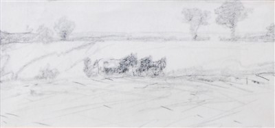 Lot 2389 - Harry Becker (1865-1928) - Ploughing scene,...