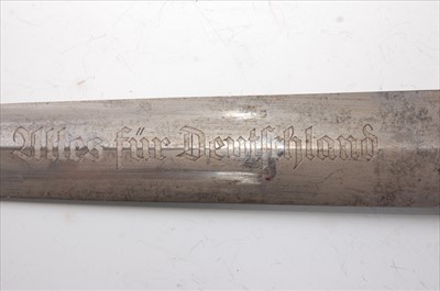 Lot 364 - A German Third Reich Sturmabteilungen SA dagger