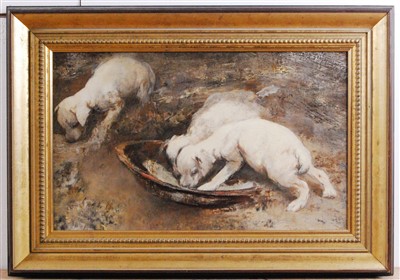 Lot 2414 - Sir George Pirie (1863-1946) - Feeding time,...