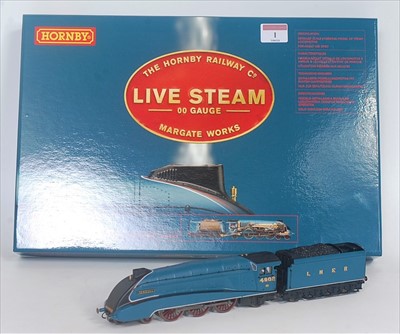 Lot 1 - A Hornby line steam 00 gauge class A4 "Seagull"...