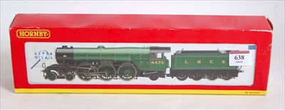 Lot 638 - Hornby R2549 LNER lined green class A1 engine...
