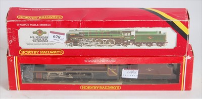 Lot 628 - Hornby R063 BR green "Britannia" engine and...