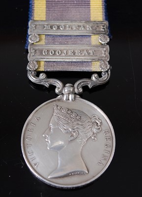 Lot 336 - A  Punjab medal (1848-49)