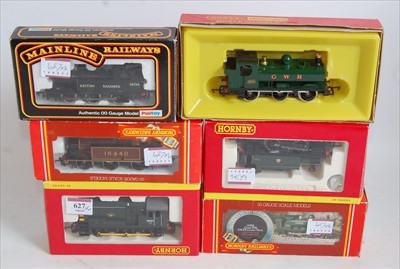 Lot 627 - Collection of 6 shunting locomotives Hornby...