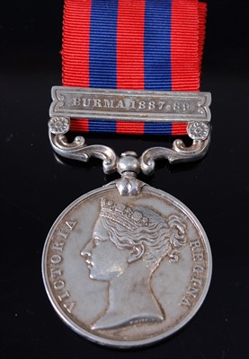 Lot 374 - An India General Service medal (1854-95)