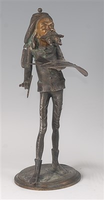 Lot 2263 - After François Georges - a patinated spelter...