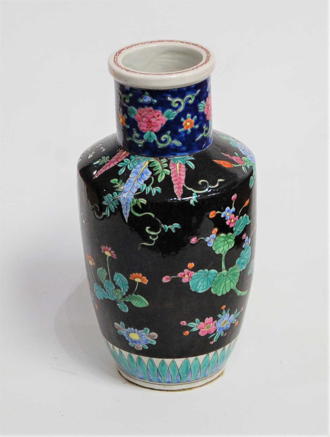 Lot 29 - A Chinese stoneware vase, of baluster form, on...