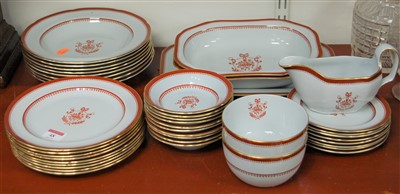 Lot 48 - A modern Spode part dinner service in the Red...
