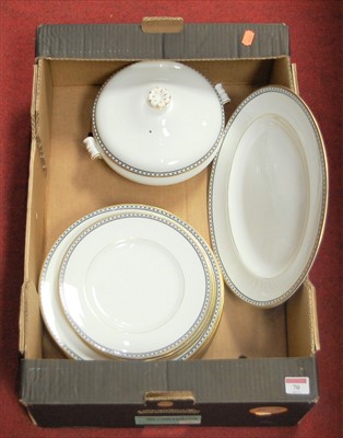 Lot 70 - A Wedgwood part dinner service, in the Black...