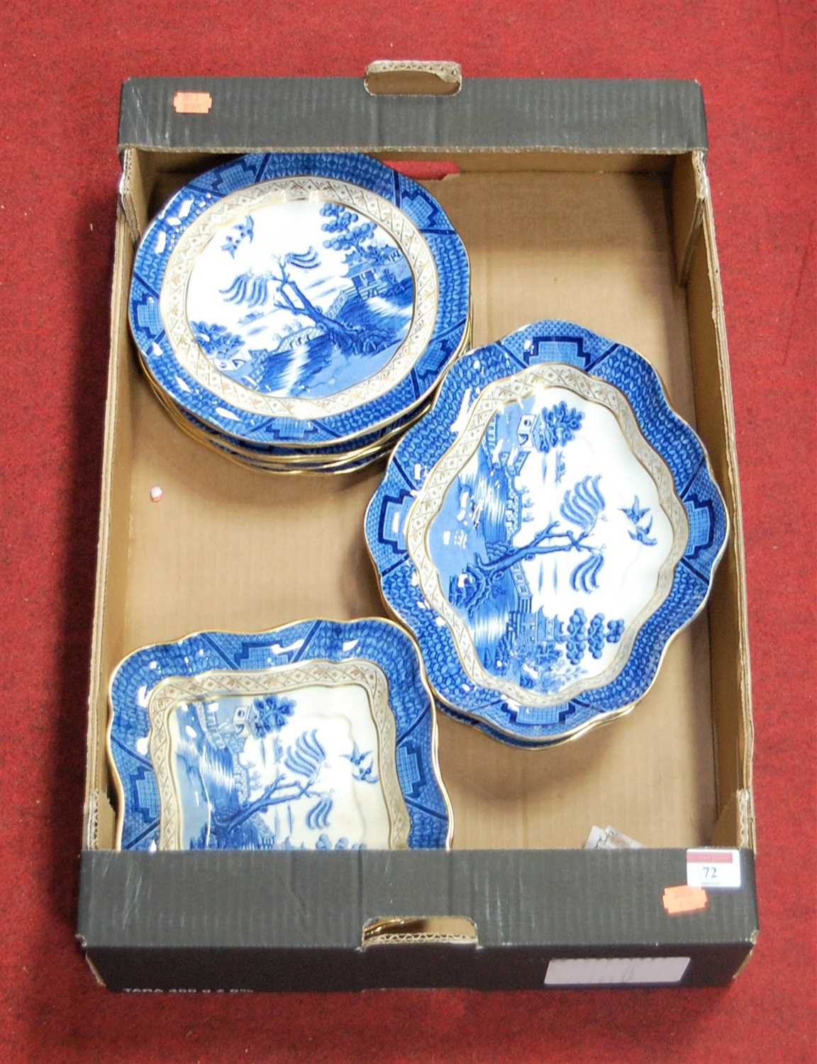 Lot 72 - A Booth's part dinner service, in the Real Old...