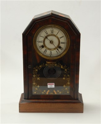 Lot 156 - A late 19th century American mahogany cased...