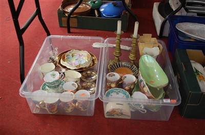 Lot 206 - Two boxes of miscellaneous items to include...