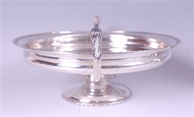 Lot 2082 - A George V silver footed bowl, having stylised...