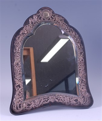 Lot 2095 - A late Victorian ebony and silver mounted...