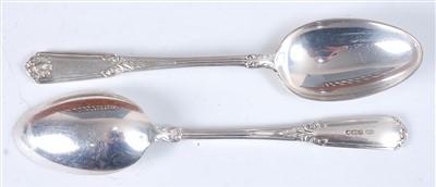 Lot 2102 - A Mappin & Webb six place setting fitted...