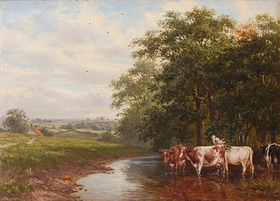 Lot 2435 - Joseph Dixon Clark (1849-1944) - Cattle...