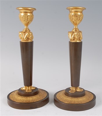 Lot 2280 - A pair of late 19th century French Egyptian...