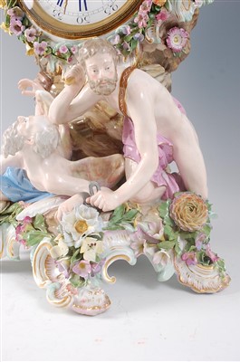 Lot 1071 - A 19th century Meissen porcelain 'Prometheus'...