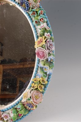 Lot 2026 - A 19th century Meissen porcelain easel...