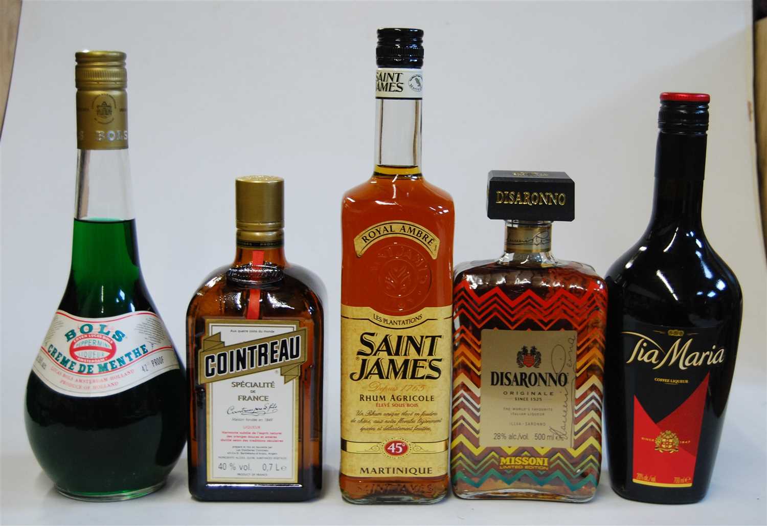 Lot 1420 - Mixed bottles, comprising Tia Maria, 70cl, 20%,...